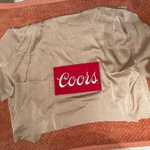Coors cover shirt size Large
